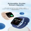 P58 Gold Smart Watch 1.96" Screen, Heart Rate & Blood Pressure Monitor - 6