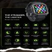 H30 1.91" Silver Smart Watch with Heart Rate & Blood Pressure Monitor - 5