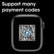 W59 Smart Watch, 2.2" Color Screen, Heart Rate & Blood Pressure Monitor, Black - 5