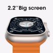 Ultra9 Smart Watch - 2.1" Color Screen, Heart Rate & Blood Pressure Monitor - 6