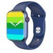 W38 1.9" Smart Watch - Heart Rate & Blood Pressure Monitor (Blue) - 1