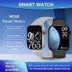 WS88 1.96" Gold Smart Watch with Heart Rate & Blood Pressure Monitor - 3