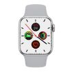 WS88 1.96" Smart Watch, Heart Rate & Blood Pressure Monitor, Silver - 2