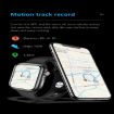 U8 Pro 2.09" Smart Watch - Heart Rate & Blood Pressure Monitor, Silver - 4