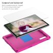 Samsung Galaxy Tab A9+ 10.95 Shockproof EVA Case with Frame - Rose Red - 4