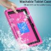 Samsung Galaxy Tab S6 Lite 2024 Shockproof Case Rose Red EVA Hybrid PC - 6