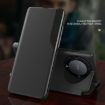 For Honor 400 Pro Global Leather Flip Phone Case Black 160.8mm Holder - 4