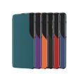 For Honor 400 Global 156.5mm Green Leather Flip Phone Case Holder - 2