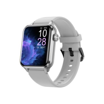 X7 Smart Watch 1.83" Color Screen, Heart Rate & Blood Pressure Monitor Silver - 1