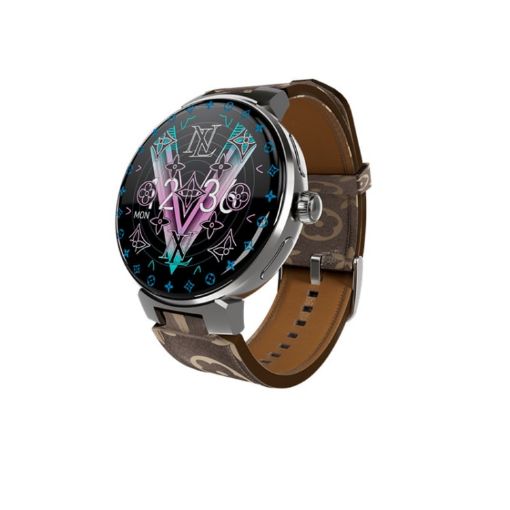 JLV68 Smart Watch 1.35" Color Screen, Heart Rate & Blood Pressure Monitor - 1