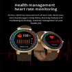 JLV68 Smart Watch 1.35" Color Screen, Heart Rate & Blood Pressure Monitor - 4