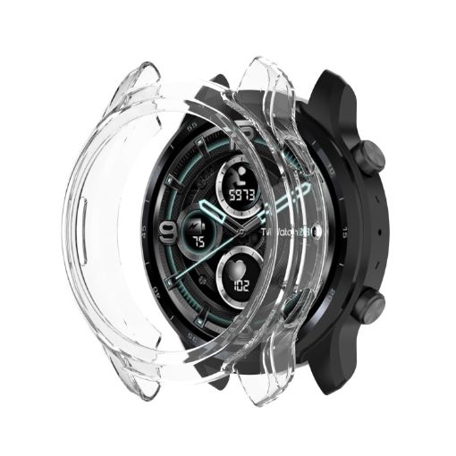 Ticwatch Pro 3 Ultra TPU Transparent Protective Shell - Half Wrapped - 1