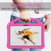 TCL Tab 11 EVA Shockproof Tablet Case with Holder - Rose Red - 4