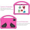 TCL Tab 10 Gen2 2023 EVA Shockproof Tablet Case with Holder - Rose Red - 3