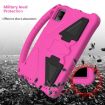 TCL Tab 10 Gen2 2023 EVA Shockproof Tablet Case with Holder - Rose Red - 4