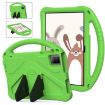 TCL Tab 10 Gen2 2023 EVA Shockproof Tablet Case with Holder - Green - 1