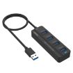 Onten 5305 USB3.0 4-Port HUB Docking Station - 4 in 1 Adapter - 1