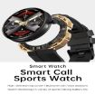 E25 Gold Smart Watch 1.43" Color Screen, Heart Rate & Blood Pressure Monitor - 5