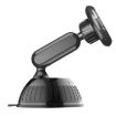 Black 360 Rotation Magnetic Car Phone Holder for Dashboard/Windshield - 2