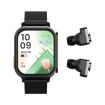 N22 1.96" Smart Watch - Heart Rate, Blood Pressure & Oxygen Monitor (Black) - 4