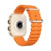 N22 1.96" Smart Watch - Heart Rate, Blood Pressure, Oxygen Monitor (Orange) - 3