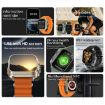 N22 1.96" Smart Watch - Heart Rate, Blood Pressure, Oxygen Monitor (Orange) - 6