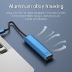 V264B 3-in-1 USB-C to USB3.0, PD3.0, DP1.4 Multi Splitter Adapter Hub - 6