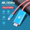ENKAY ENK-CB136 6.6Ft Type-C to HDMI Cable for Switch 4K TV Projection - 6