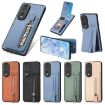 For Honor 400 Global Carbon Fiber Vertical Flip Phone Case (Black) - 6