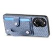 Huawei nova 14 Pro Blue Wristband Kickstand Card Wallet Phone Case - 3