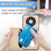 Huawei nova 14 Pro Blue Carbon Fiber Magnetic Card Bag Phone Case - 6