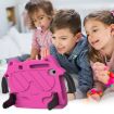 TCL LE 2023/Tab 8 2022 Shockproof Tablet Case Rose Red+Black - 5