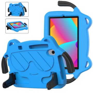 TCL LE 2023/Tab 8 2022 Shockproof Tablet Case Sky Blue+Black EVA PC - 1