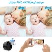 4K HD Night Vision WiFi Camera - R10 Remote Cell Phone Webcam (Black) - 8