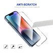 iPhone 15 ENKAY 2pcs Full Glue Tempered Glass Screen Protector - 3