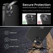 iPhone 15/15 Plus ENKAY Green Lens Cover Film - Aluminium Tempered Glass - 3