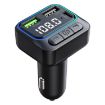 C40 Type-C Dual USB QC3.0 Car Charger Bluetooth Adapter MP3 Player - 1