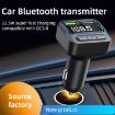 C40 Type-C Dual USB QC3.0 Car Charger Bluetooth Adapter MP3 Player - 2
