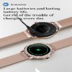 NX19 Smart Watch - 1.3" IP68 Waterproof, Heart/Blood Monitoring (Silver) - 7