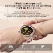 NX19 Smart Watch - 1.3" IP68 Waterproof, Heart/Blood Monitoring (Silver) - 8
