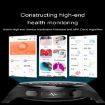 ET340 Smart Watch, 1.46" Color Screen, Health Monitoring, Black Silicone Strap - 5