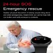 ET340 Smart Watch - 1.46" Color Screen, Health Monitoring, Red Strap - 7
