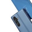 Samsung Galaxy S25 5G Mirror Flip Leather Case with Holder - Violet Blue - 6