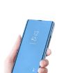 Samsung Galaxy A26 Black Mirror Flip Leather Case with Holder - 5