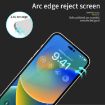 iPhone 15 PINWUYO 9H 2.5D Tempered Glass Screen Protector Black - 3
