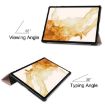 Samsung Galaxy Tab S9+ JUNSUNMAY Rose Gold Leather Tablet Case - 5