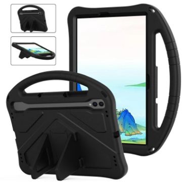 Samsung Galaxy Tab S10 FE 11" EVA Shockproof Case with Holder - Black - 1