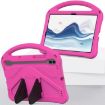 Samsung Galaxy Tab S10 FE 11" EVA Shockproof Case with Holder - Rose Red - 6