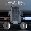 Car Vent Mount Phone Stand & Bluetooth FM Transmitter MP3 Player CS14 - 4