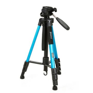 JMARY KP2254 Cell Phone SLR Tripod Stand - Blue, 3 Colors Available - 1